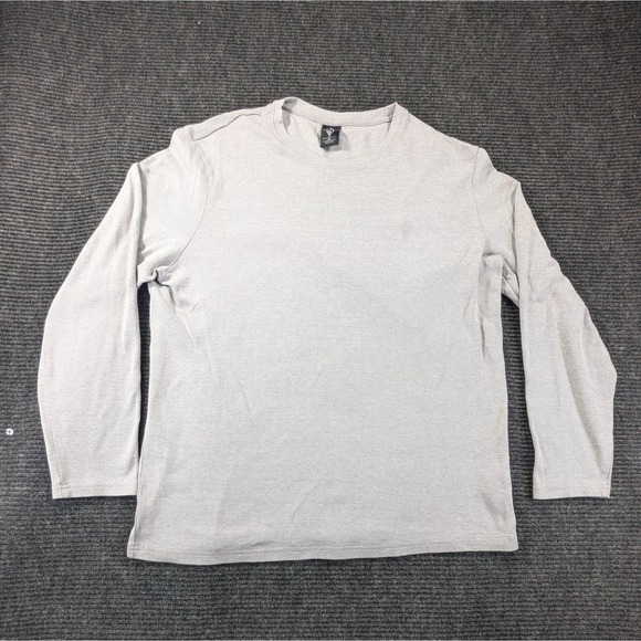 Skechers Other - Skechers GoWalk Shirt Mens XL Gray Cotton Embroidered Logo Long Sleeve Crewneck